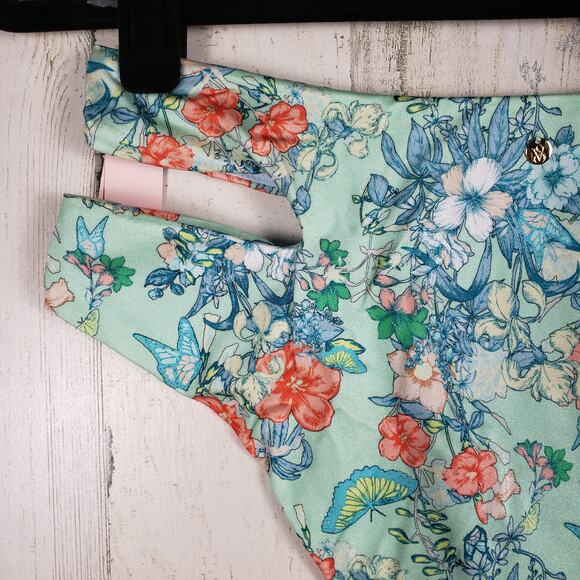 NWT Victoria's Secret Wrap High-Waist Cheeky Bikini Bottom Women's Size Large - Picture 6 of 14